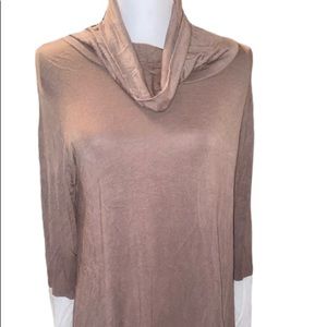 Cowl neck tunic